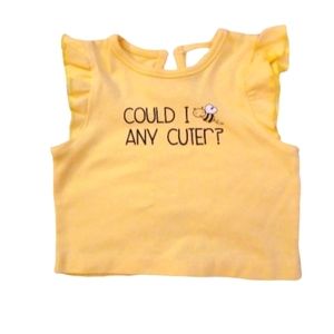 Yellow top for lil girl